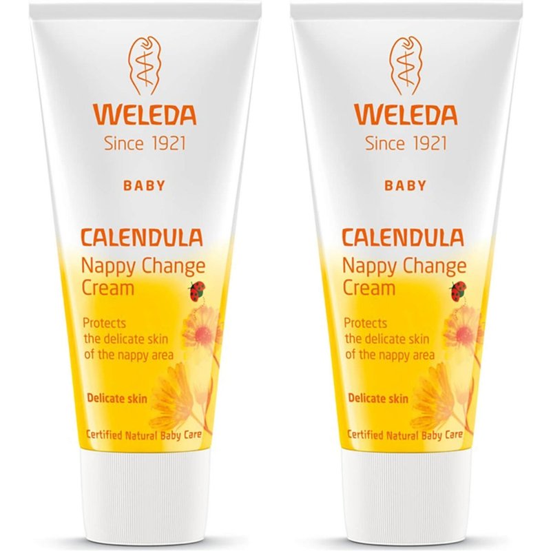 Weleda Nappy Cream with Calendula 75ml Twin Pack