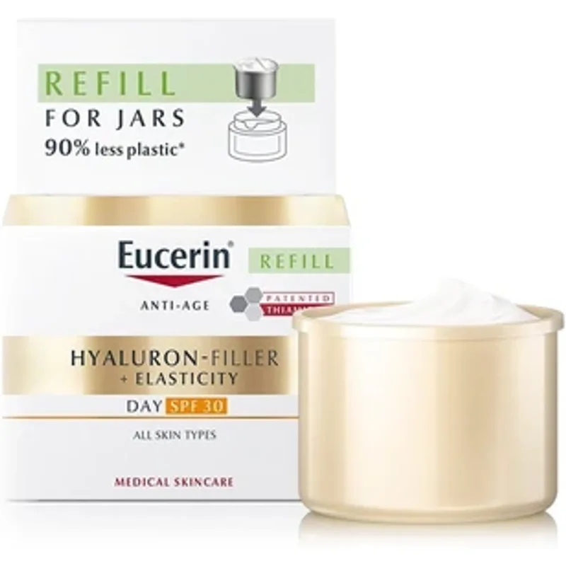 Eucerin Hyaluron-Filler + Elasticity Day Cream SPF 30 50ml - Refill