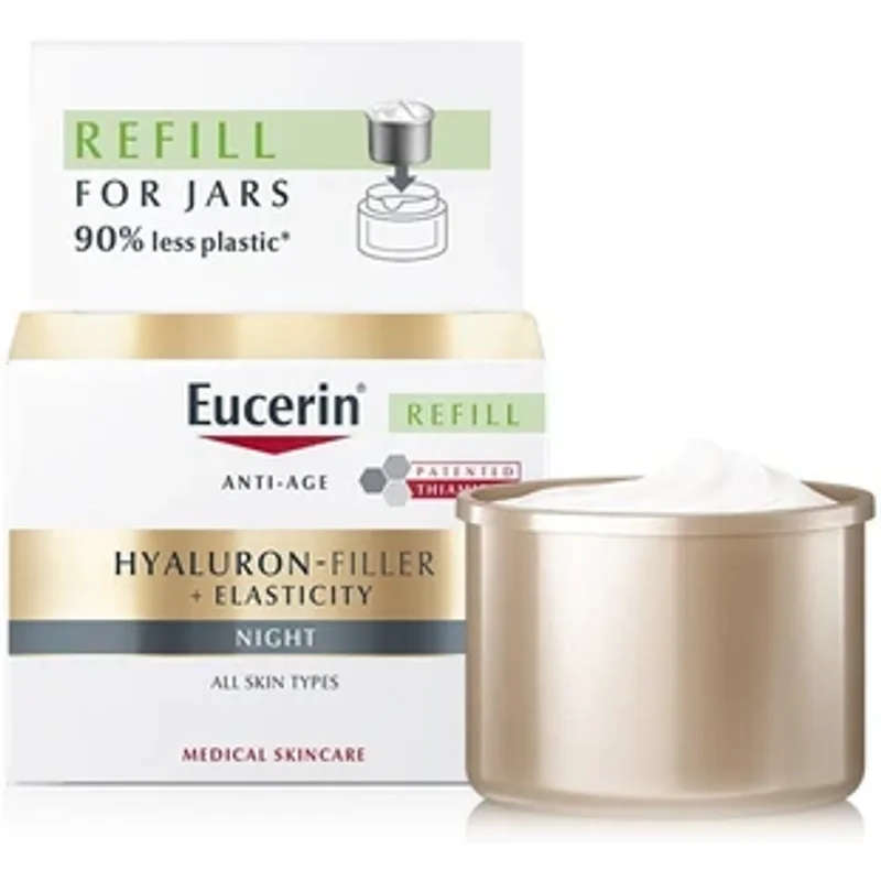 Eucerin Hyaluron-Filler + Elasticity Night Cream 50ml - Refill