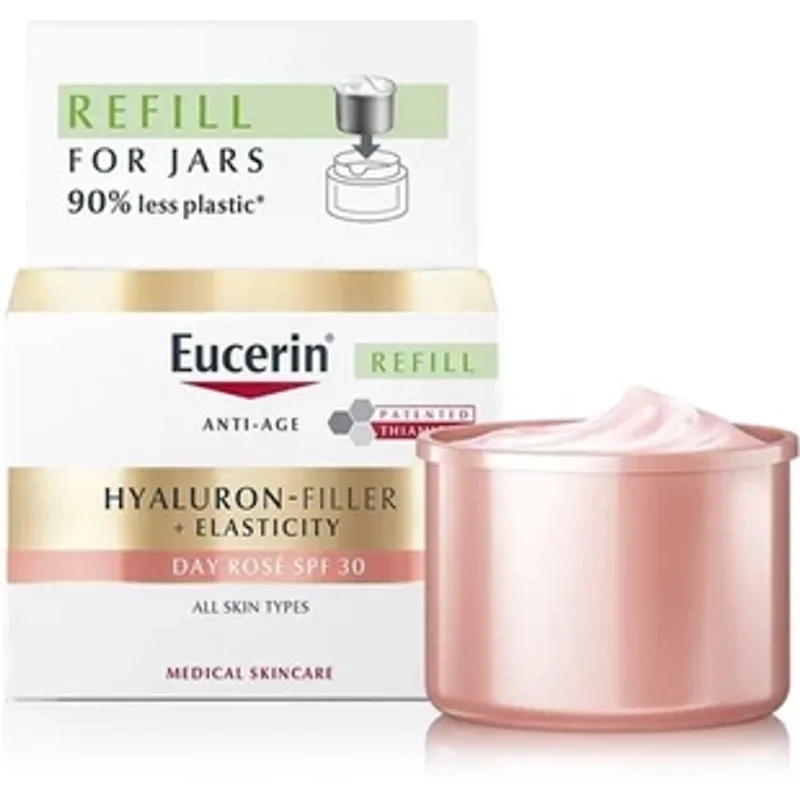 Eucerin Hyaluron-Filler + Elasticity Day Cream Rose SPF 30 50ml-Refill