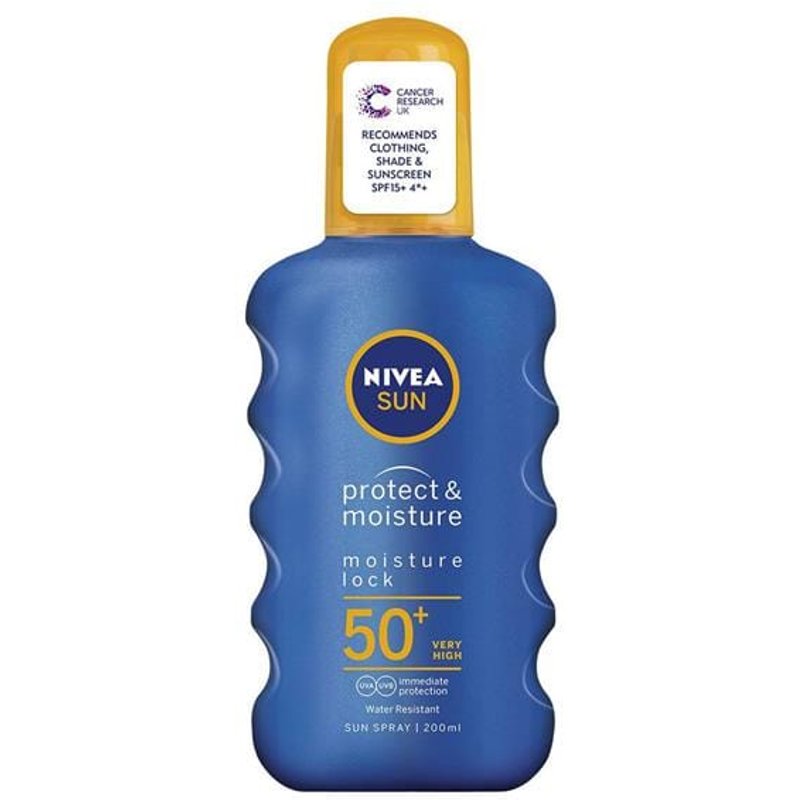 Nivea Sun - Protect and Moisture SPF50+ Spray (200ml)