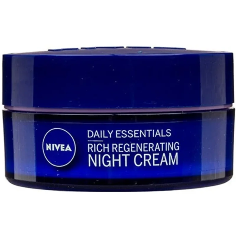 Nivea Daily Essentials Rich Regenerating Face Night Cream Dry & Sensitive Skin 50ml