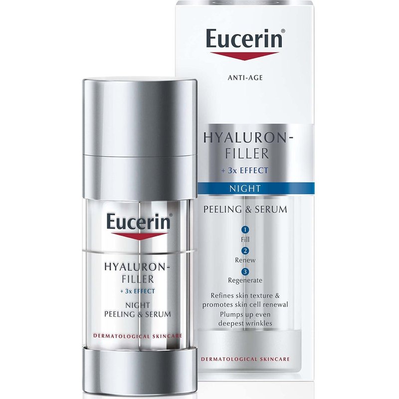 Eucerin Hyaluron-Filler Night Peeling and Serum 30ml