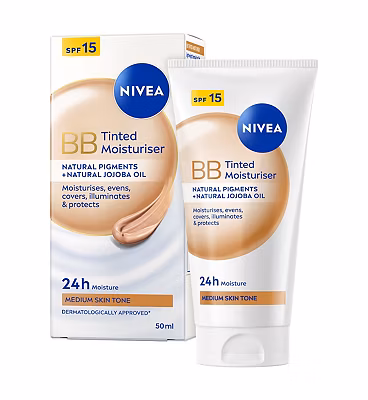 NIVEA BB Tinted Face Moisturiser Medium 50ml
