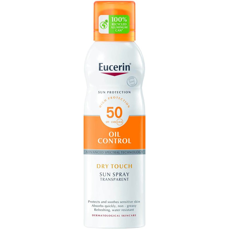 Eucerin Sensitive Protect Transparent Dry Touch Sun Spray SPF50 200ml