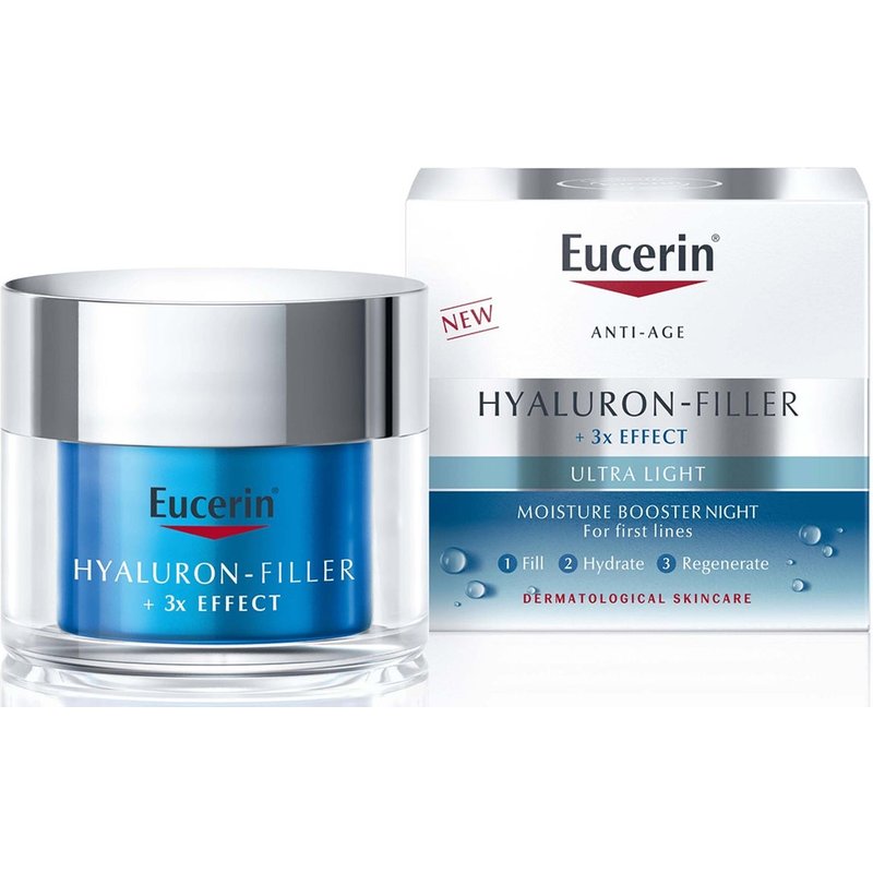 Eucerin Hyaluron-Filler Moisture Booster Night Gel Cream 50ml