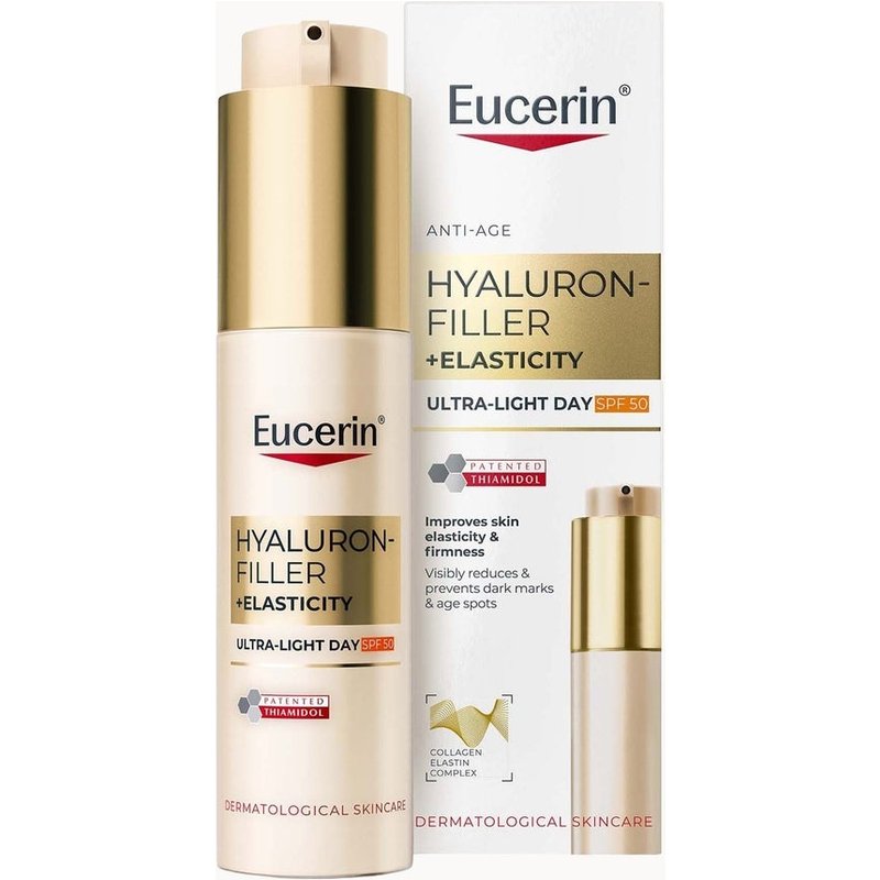 Eucerin Hyaluron-Filler+Elasticity Ultra-Light Day Care SPF50 50ml