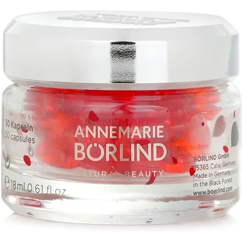 Annemarie Borlind Facial Oil For Night Care Intensive Care Capsules For Stress Skin 50 caps