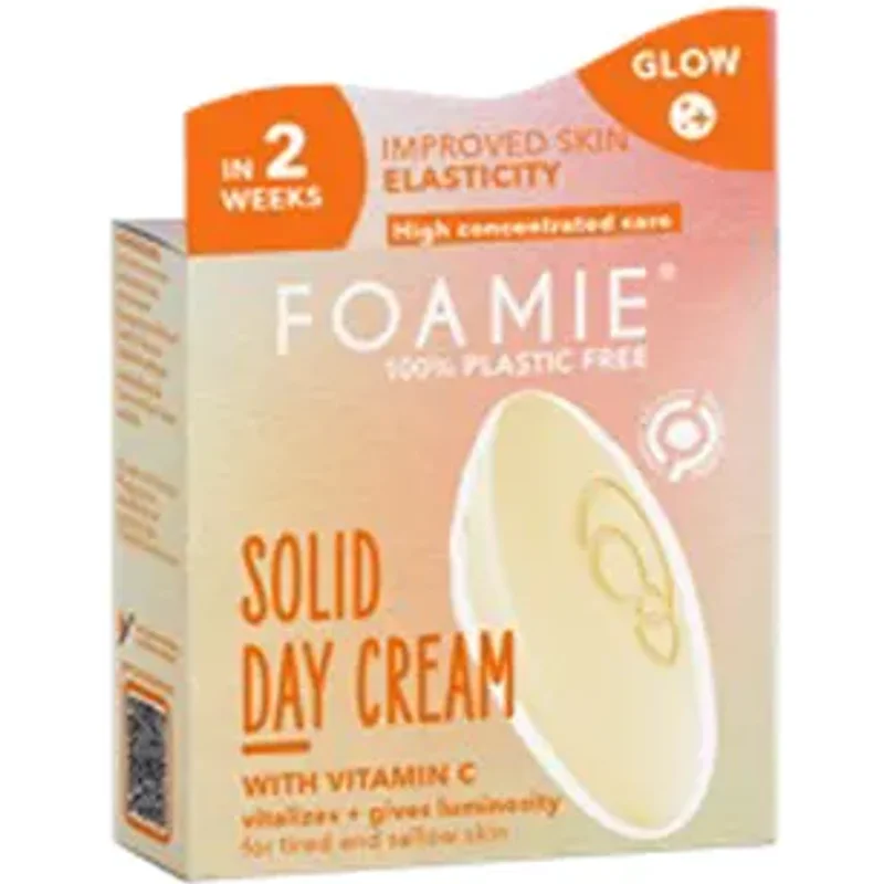 Foamie Foamies Face Glow Solid Day Cream Bar With Vitamin C