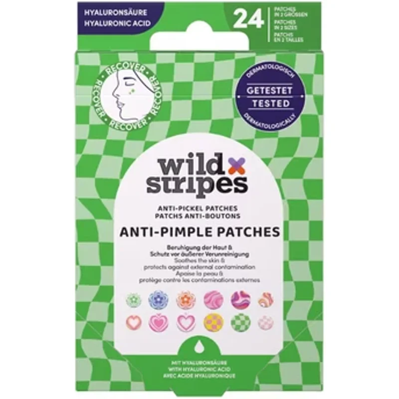 Wild Stripes Anti-Pimple Patches Groovy x24