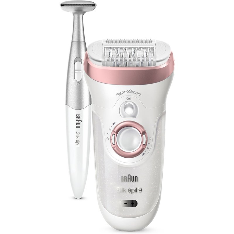 Braun Silk-épil 9 9/980 Epilator, White/Rose Gold