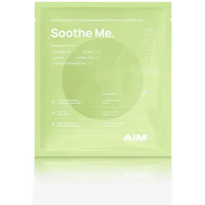 AimX Soothe Me Soothing Sheet Mask With Peptides 1 Sheet