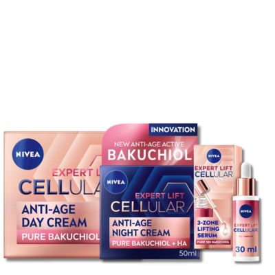 Nivea Day Cream / Night Cream  Serum Bundle