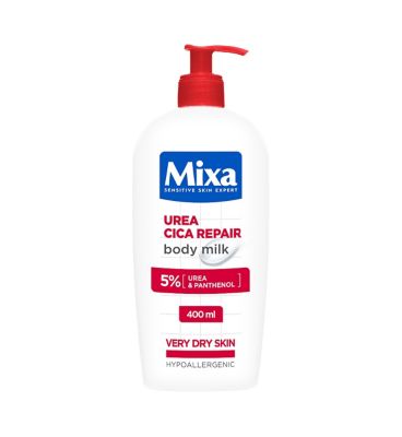 Mixa Urea Cica Repair Body Lotion Hypoallergenic, 5% Urea & Panthenol, Very Dry Skin, 400ml