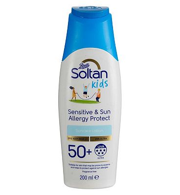 Soltan Kids Sensitive & Sun Allergy Protect Suncare Lotion SPF50+ 200ml