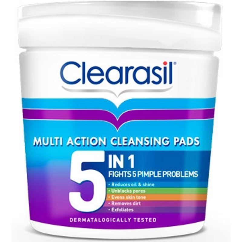 Clearasil 5in1 Cleansing Pad - 65 pcs