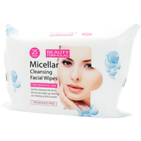Beauty Formulas Micellar Cleansing Wipes - 25 pcs