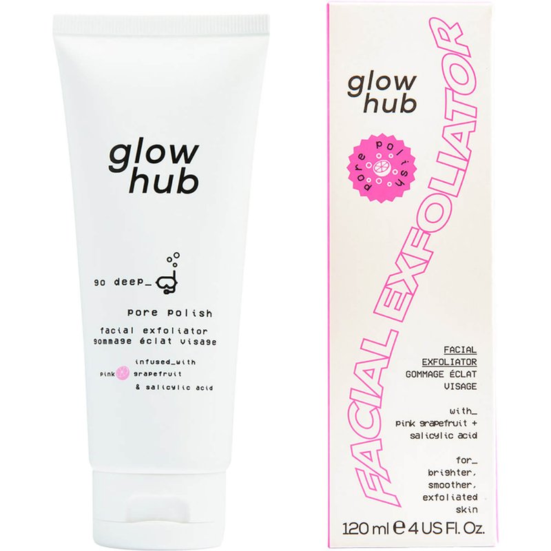 Glow Hub Pore Polish Facial Exfoliator 120ml