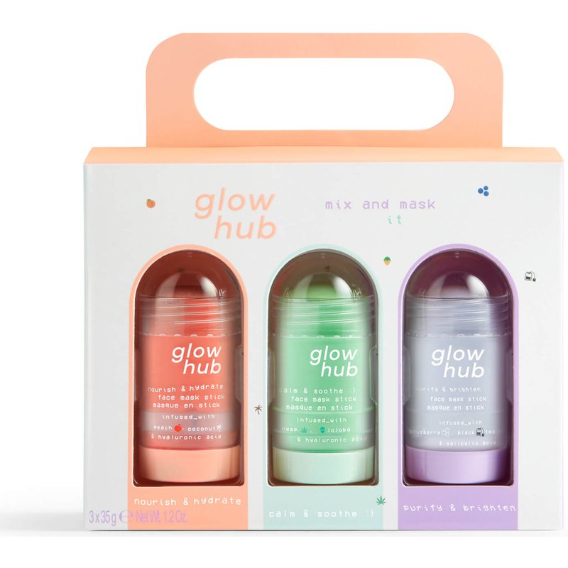 Glow Hub Mix and Mask Set (Worth £30.00)