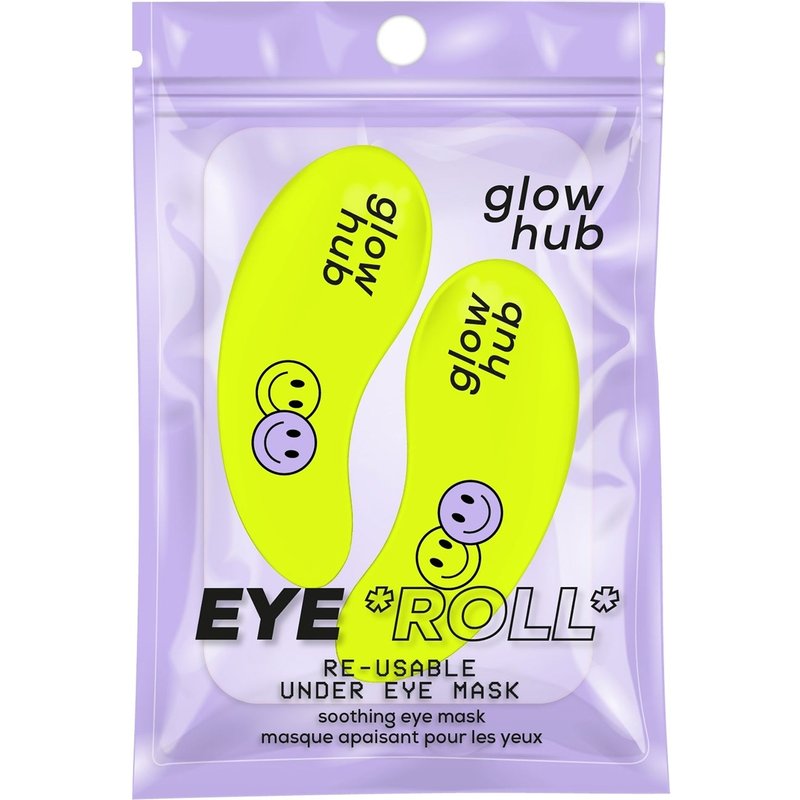 Glow Hub Eye Roll Reusable Under Eye Mask 1pk