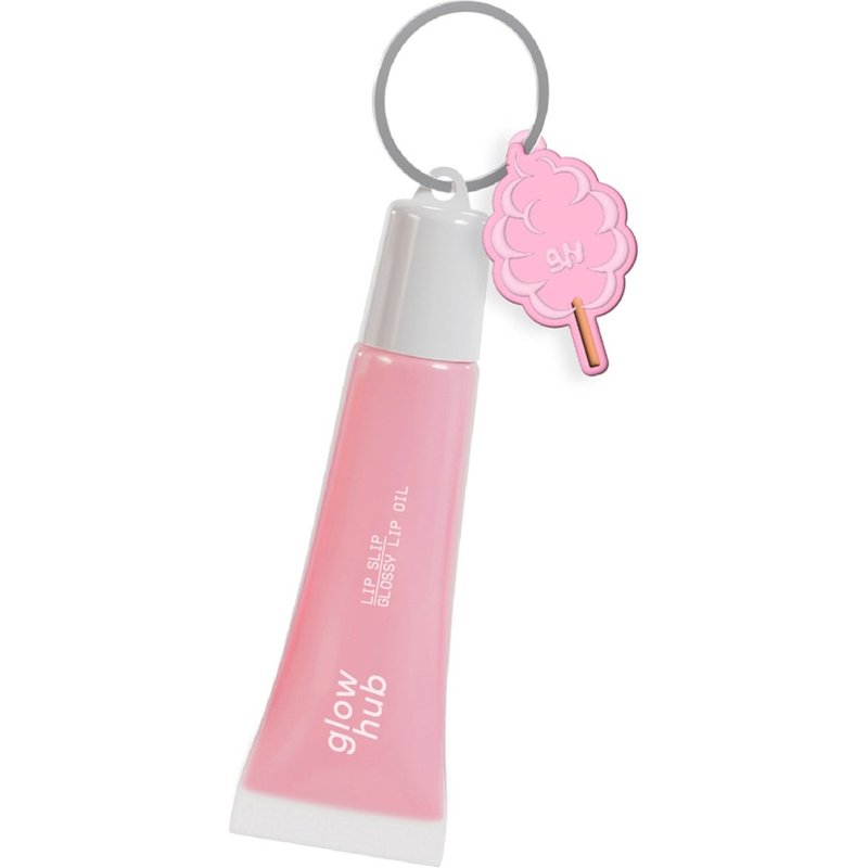 Glow Hub Lip Slip Glossy Lip Oil 12ml (Various Shades) - Candyfloss