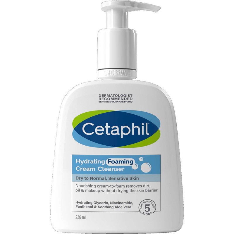 Cetaphil Hydrating Foaming Wash 236ml