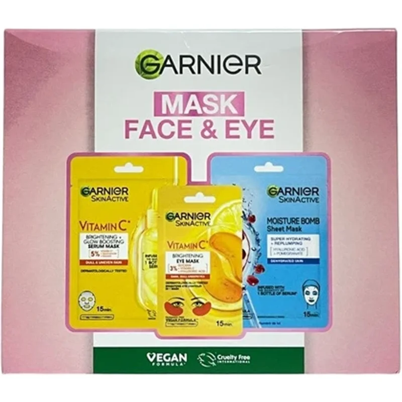 Garnier Mask Face & Eye Gift Set