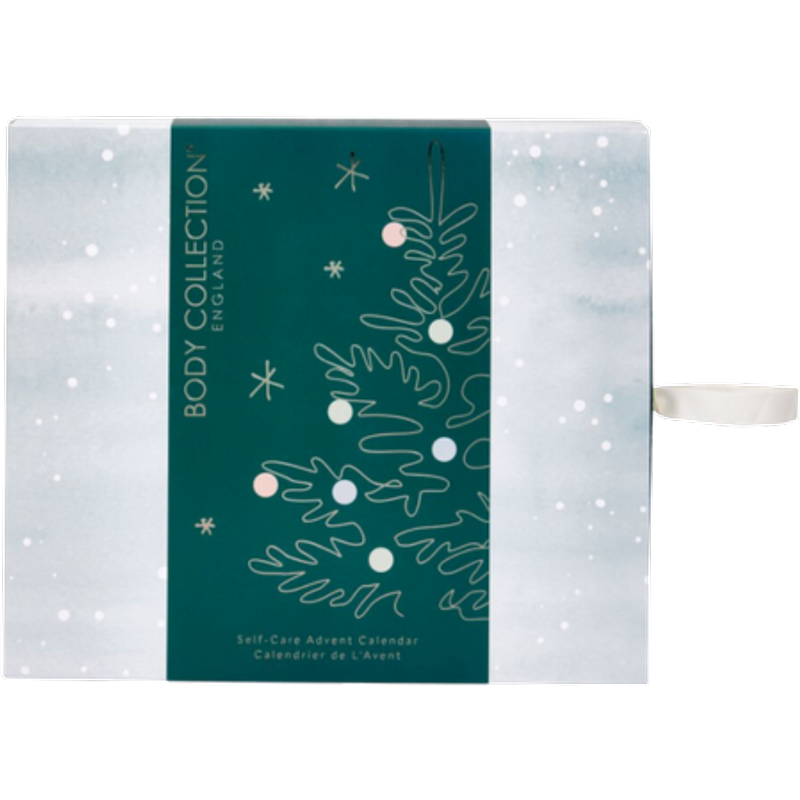 Body Collection Self Care Toiletry Bag Christmas Calendar - 24 pieces