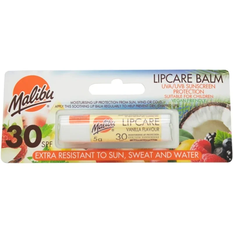 Malibu Lip Care Lip Balm SPF 30 Vanilla