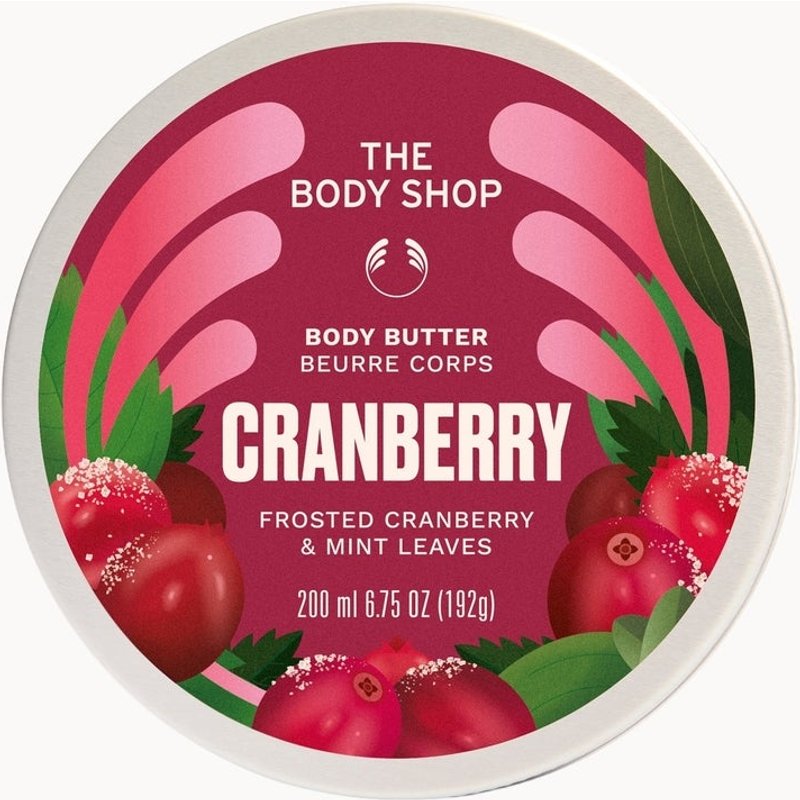 The Body Shop Body Butter Cranberry Mint 200ml