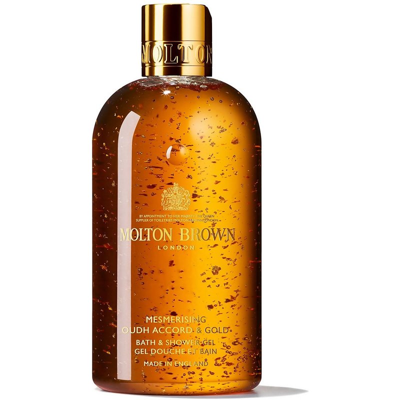 Molton Brown Mesmerising Oudh Accord and Gold Bath and Shower Gel 300ml