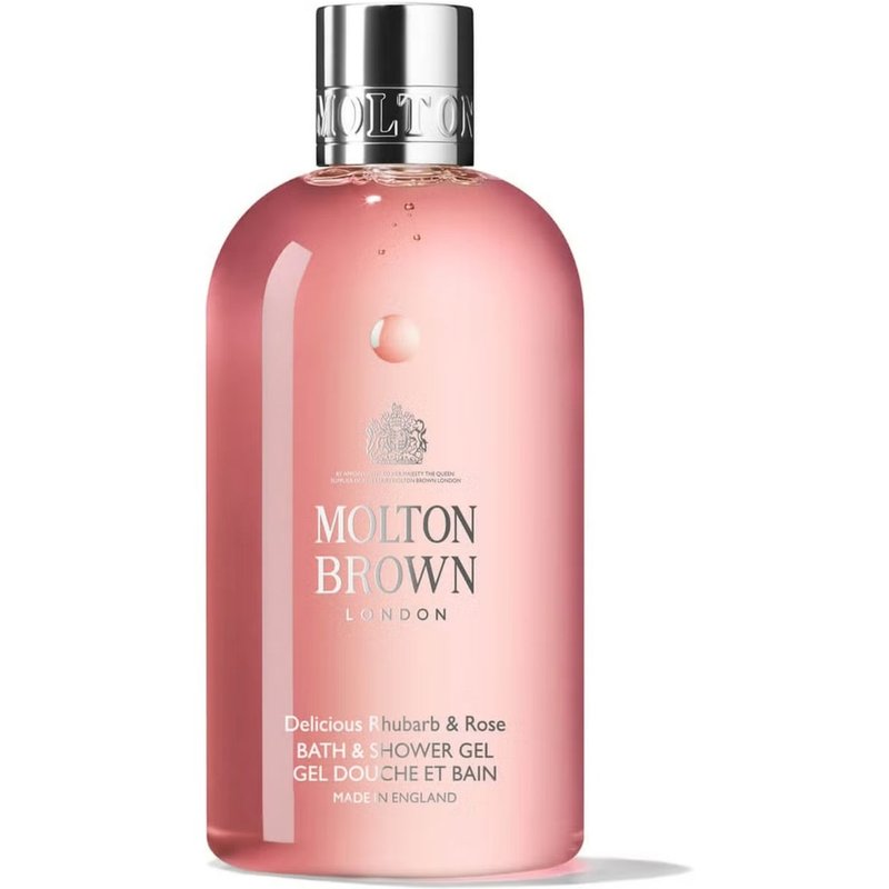 Molton Brown Delicious Rhubarb and Rose Bath and Shower Gel 300ml