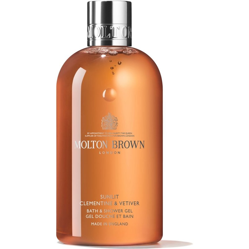 Molton Brown Sunlit Clementine and Vetiver Bath and Shower Gel 300ml