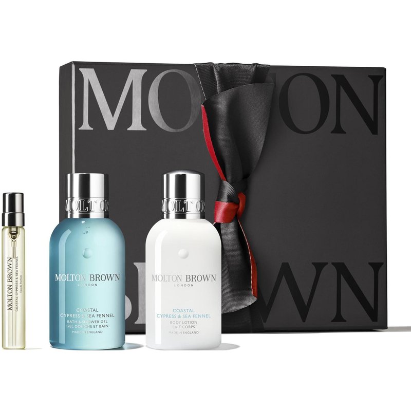 Molton Brown Coastal Cypress & Sea Fennel Scent Layering Set (Worth £42)