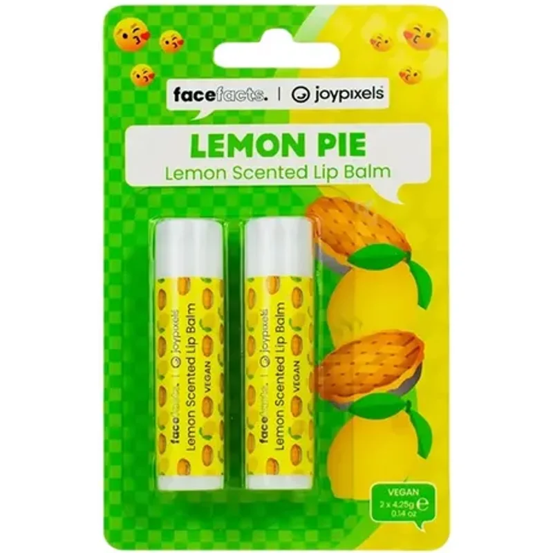 Face Facts Lemon Pie Lip Balm 2 x 4.25g