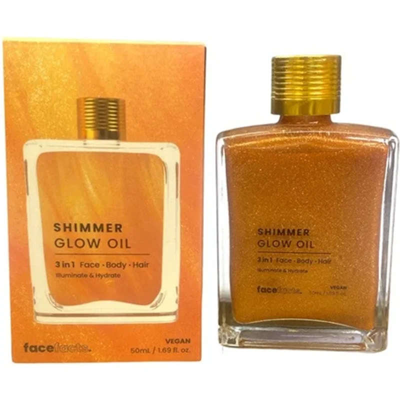 Face Facts 3-in-1 Shimmer Glow Oil 100ml