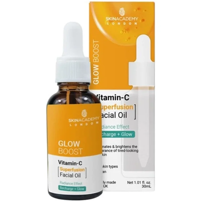 Skin Academy Glow Boost Vitamin C Superfusion Facial Oil 30ml
