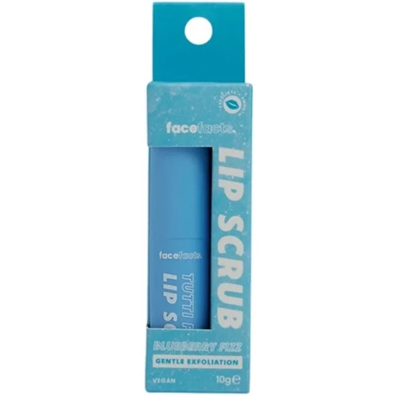 Face Facts Lip Scrub Blueberry Frizz Gentle Exfoliation 3g