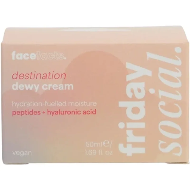 Face Facts Friday Social Destination Dewy Cream 50ml