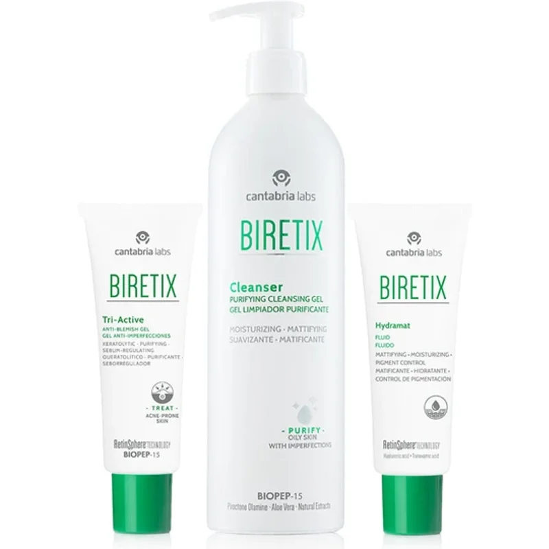 Biretix Adolescent Or Persistent Acne-Prone Skin Regime