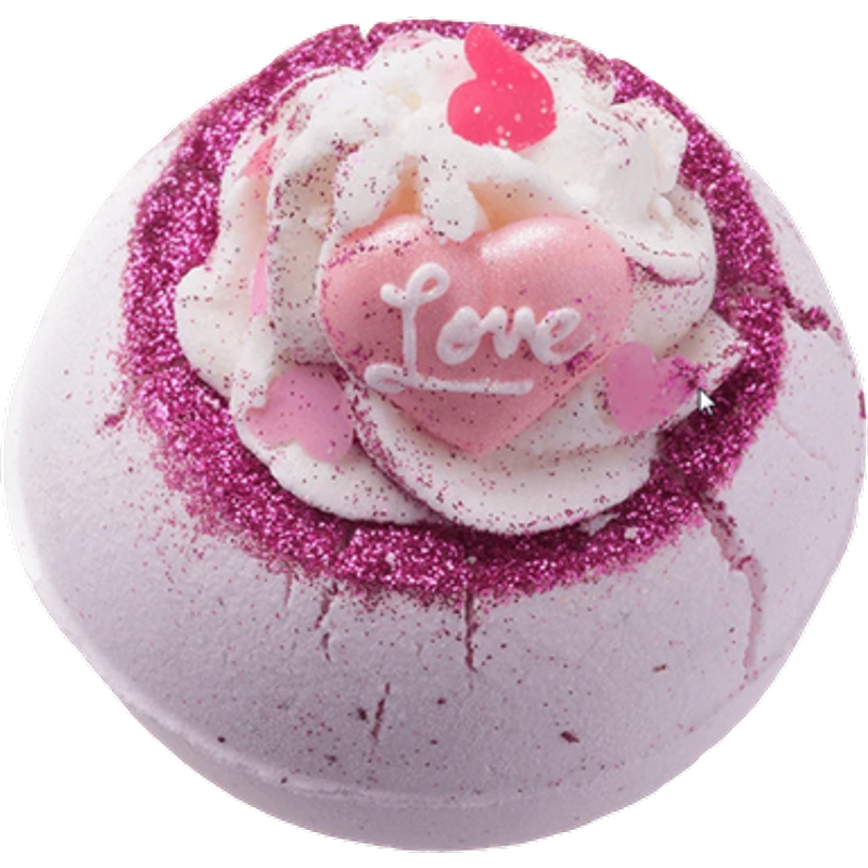 Bomb Cosmetics Fell In Love With A Swirl Bath Blaster Bath Bomb – 160 g