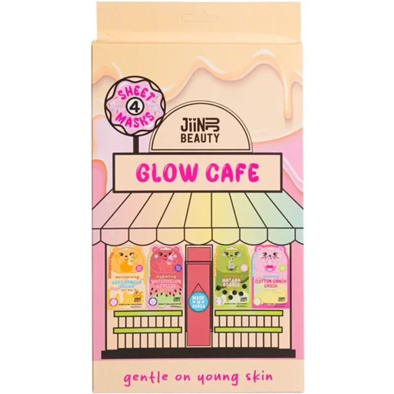 JiinJu Beauty Jiinju Glow Cafe Sheet Masks 4 Sheet Masks