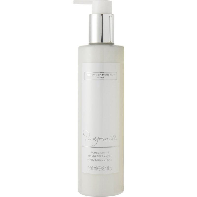 The White Company Pomegranate Hand & Nail Cream 250ml