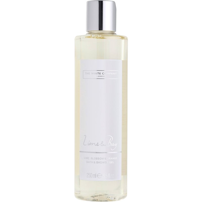 The White Company Lime & Bay Bath & Shower Gel 250ml