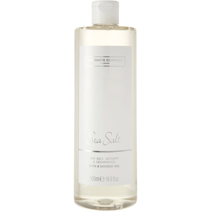 The White Company Sea Salt Bath & Shower Gel Refill 500ml