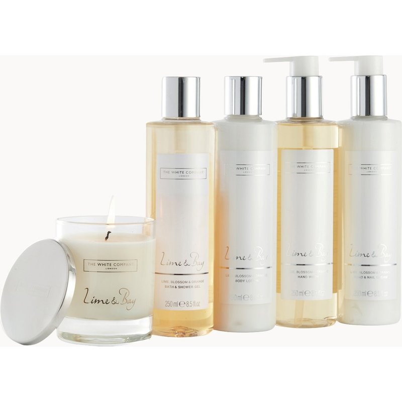 The White Company Lime & Bay Indulgence Set