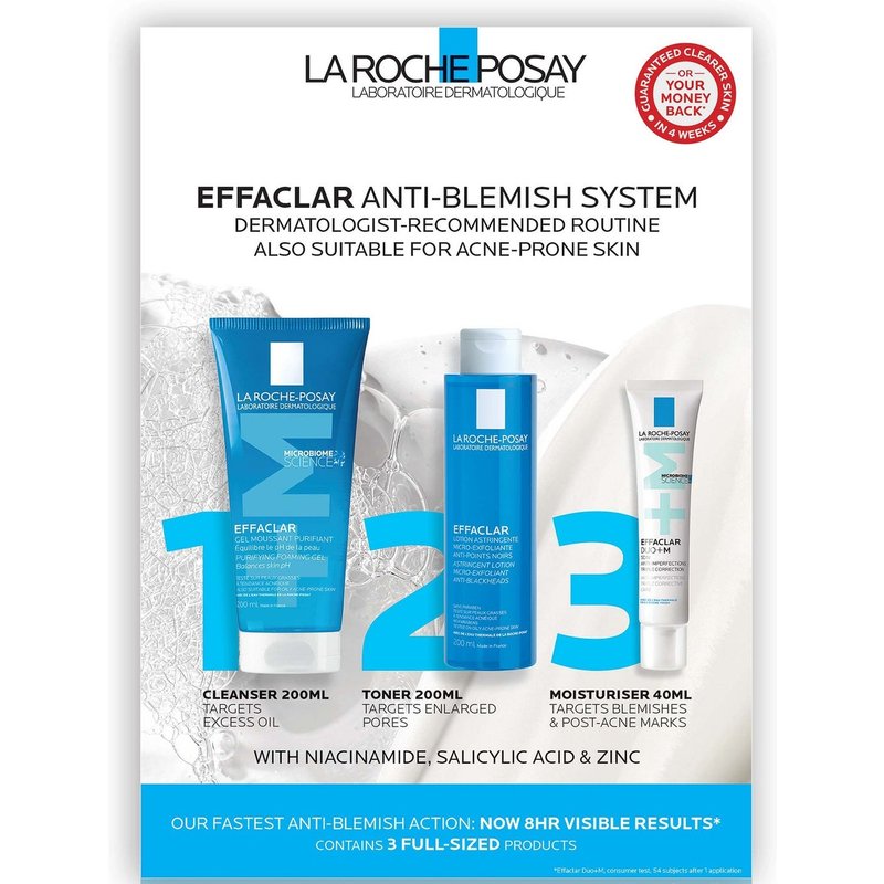 La Roche-Posay Effaclar 3-Step Anti Blemish System 440ml