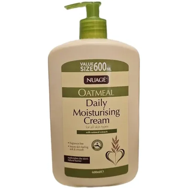 Nuage Oatmeal Daily Moisturising Cream 600ml