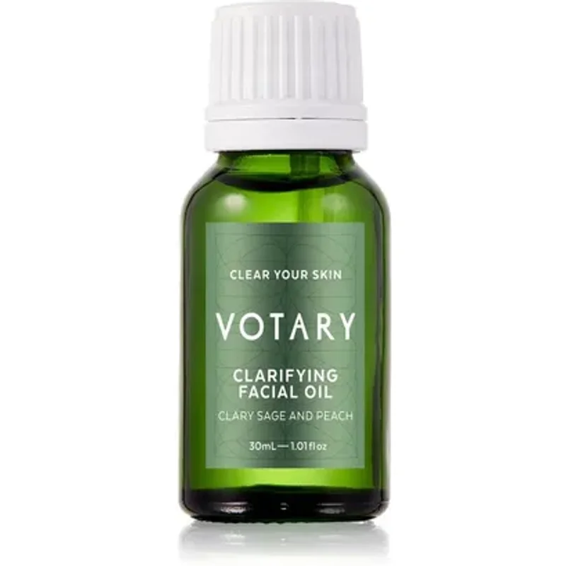 Votary Clary Sage & Peach Clarifying Facial Oil 30ml