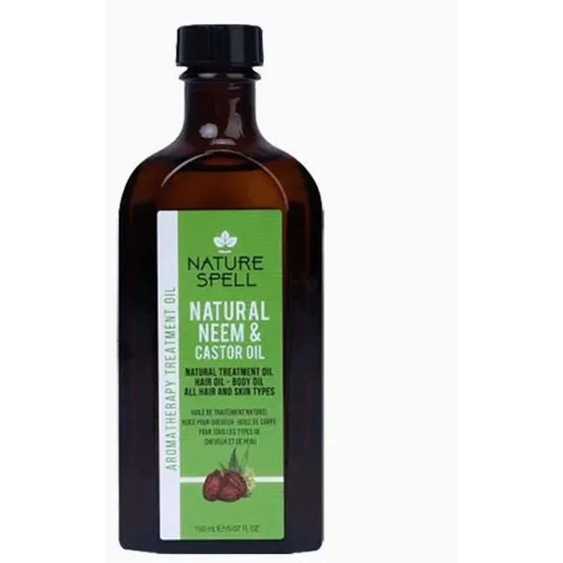 Nature Spell Natural Neem & Castor Oil 150ml